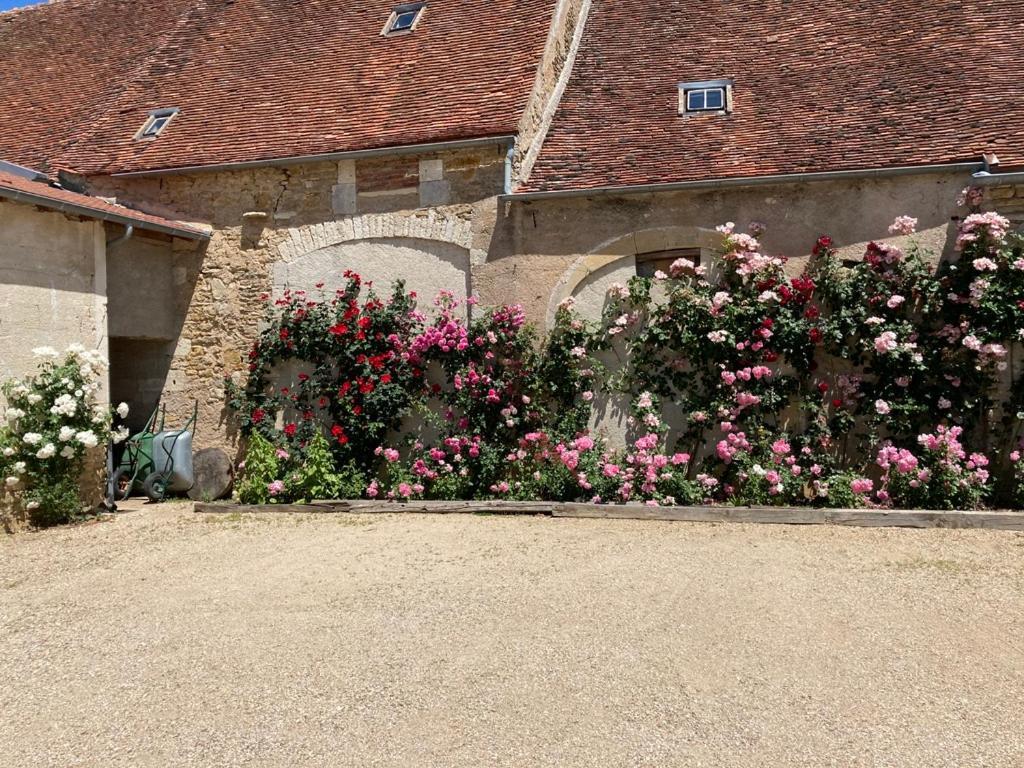 La Buffonnerie Acomodação com café da manhã Moutiers-Saint-Jean Exterior foto